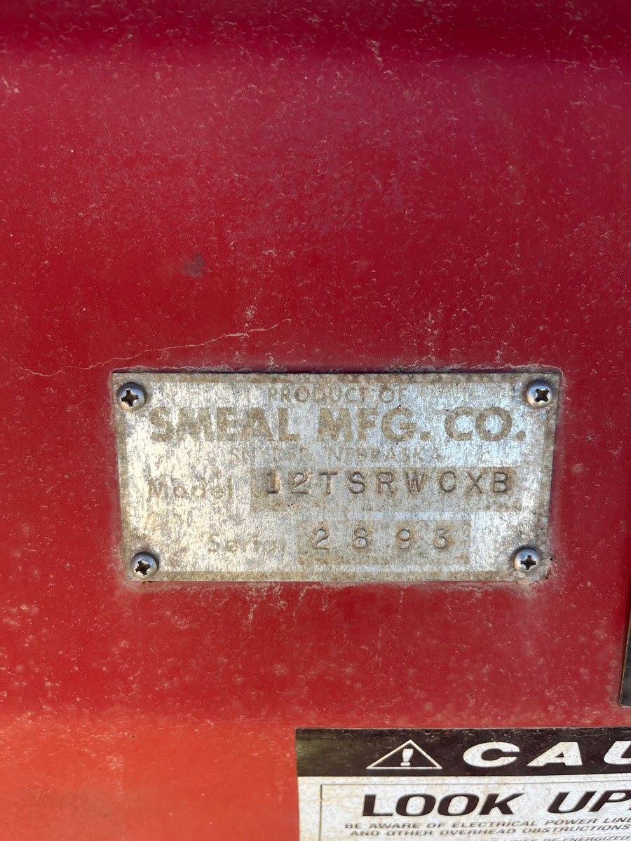 1998 Smeal 12T Pump Hoist