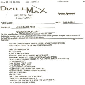 2004 Drillmax 250 Drilling Rig