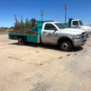 2007 Ram 5500 4 x 4 Flatbed Service Truck