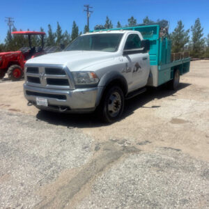 2007 Ram 5500 4 x 4 Flatbed Service Truck